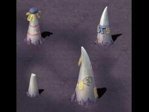 inferno dei cartoni animati - latte dai denti aguzzi Modello 3D