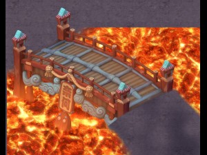 cartoon hell - no one bridge 3D 모델