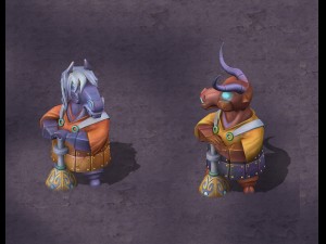 cartoon hell - tau ma tau town stone stone 3D Model