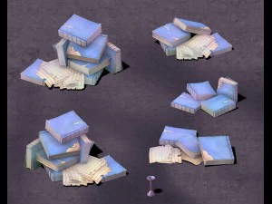 мультфільм пекло - книга життя і смерті 3D Модель