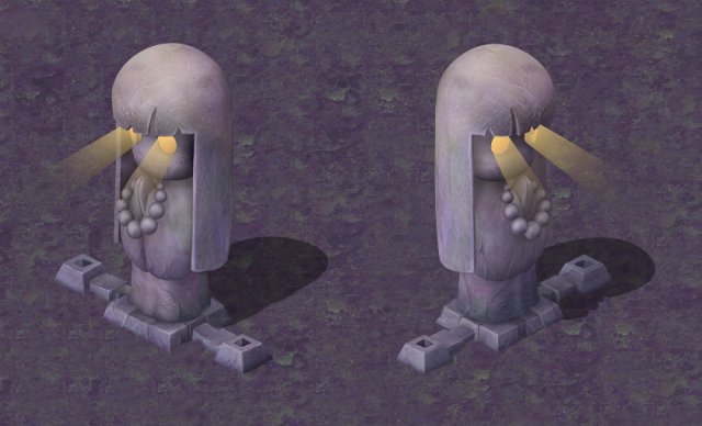 cartoon hell - vain death to survive stone 3D Модель .c4d .max .obj .3ds .fbx .stl .blend 