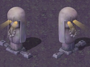 cartoon hell - vain death to survive stone 3D 模型