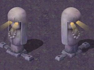 мультфільм пекло - марна смерть, щоб вижити камінь 3D Модель