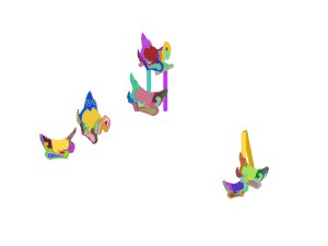 riding a pet shop - saddle 3D Model