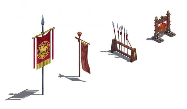 banner 13 3D Model .c4d .max .obj .3ds .fbx .stl .blend 