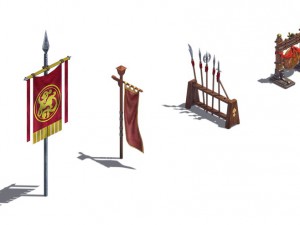 banner 13 3D 模型
