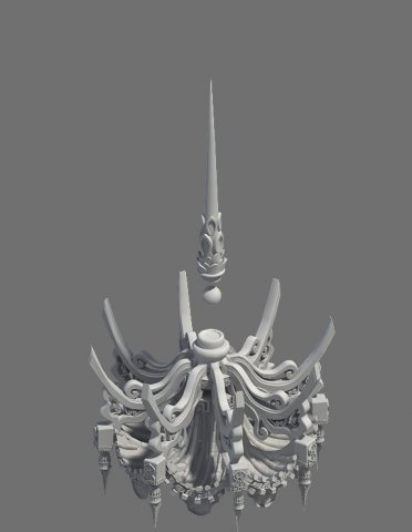 shushan - ornament 5 Model 3D .c4d .max .obj .3ds .fbx .stl .blend 