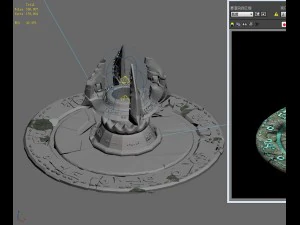 tianyi temple - stove 3D Model