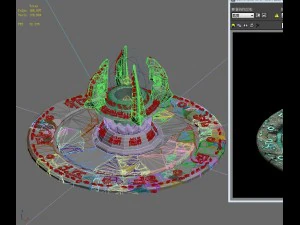 tianyi temple - stove 3D Model