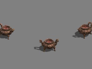incense burner 01 Modèle 3D