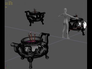 incense burner 01 Modèle 3D