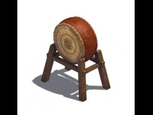 yamen drums 3D Model