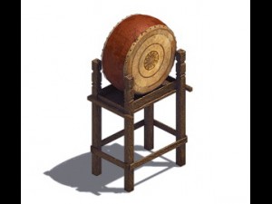yamen drums 3D मॉडल