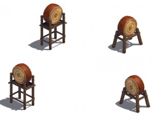 yamen drums 3D मॉडल