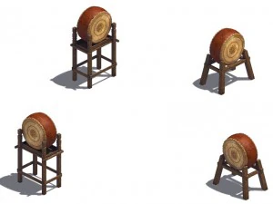 yamen drums 3D Model