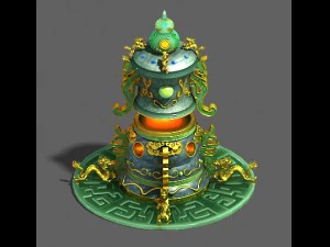 drugstore - refining drug tripod 3D Model