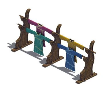 hanger - sandbags 3D Model .c4d .max .obj .3ds .fbx .stl .blend 