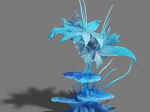 ice and snow - ice tree 3D Model