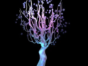 ice and snow - strange tree 3D Model