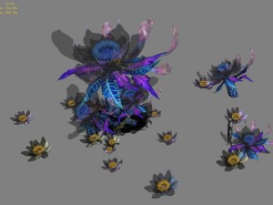 ice and snow - snow lotus 3D-Modell