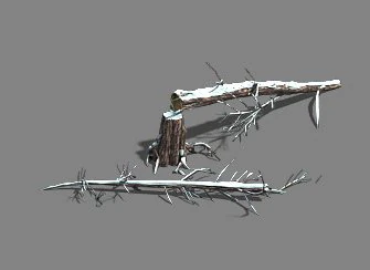 ice and snow - cedar 04 3D Model .c4d .max .obj .3ds .fbx .stl .blend 