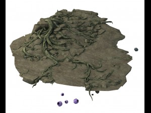 the surface - the tree that was cut off 3D Model