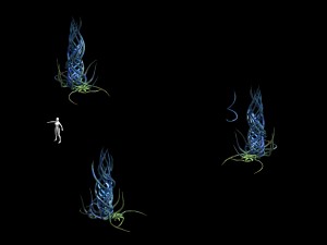 elven forest - supernatural flowers 03 Modelo 3D