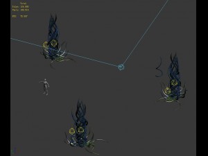 elven forest - supernatural flowers 03 Modelo 3D