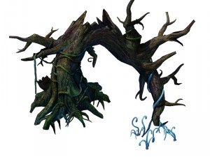 wizard forest - trunk Modèle 3D