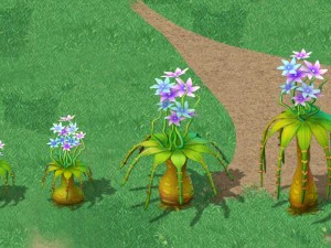 कार्टून संस्करण - चोटी का फूल 3D मॉडल