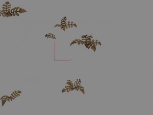 cartoon version - wasteland vegetation 3D Model