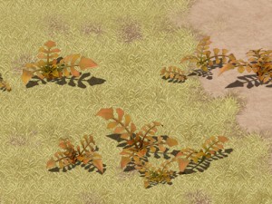 cartoon version - wasteland vegetation 3Dモデル