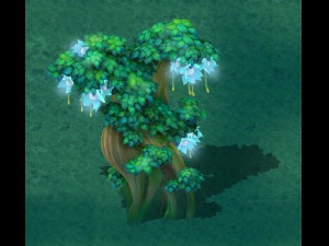 cartoon edition - wizard tree 3D Model