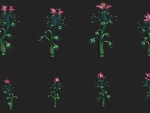 cartoon version - the wizard to call the soul flow Modèle 3D