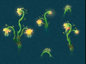 versione cartoon - drago blu Modello 3D