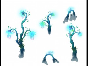 cartoon version - dragon blue 3D Model