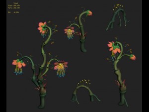 cartoon version - dragon blue 3D Model