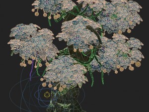 cartoon version - wonderful fruit tree 01 3D 모델