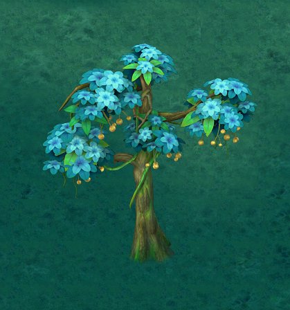 cartoon version - wonderful fruit tree 05 3D मॉडल .c4d .max .obj .3ds .fbx .stl .blend 