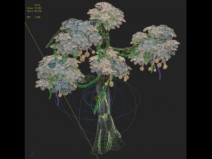 cartoon version - wonderful fruit tree 05 3D मॉडल