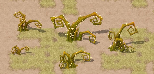 cartoon version - dune rattan Modelo 3D .c4d .max .obj .3ds .fbx .stl .blend 