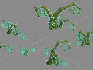 cartoon version - dune rattan 3D Model