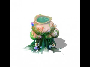 cartoon version - petrol spores 3D Model