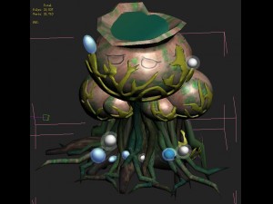 cartoon version - petrol spores 3D Model