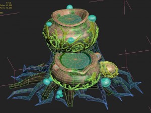 cartoon version - petrol spores 02 3D Model