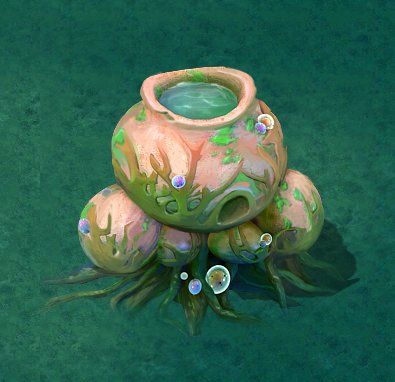cartoon version - petrol spores 03 3D Model .c4d .max .obj .3ds .fbx .stl .blend 