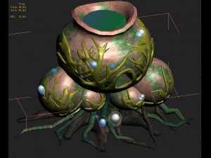 cartoon version - petrol spores 03 3D Model