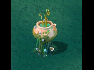 cartoon version - petrol spores 04 3D Model