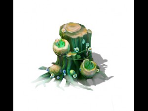 cartoon version - petrol spores 06 Model 3D