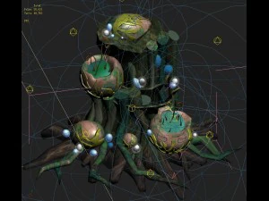 cartoon version - petrol spores 06 3D Model